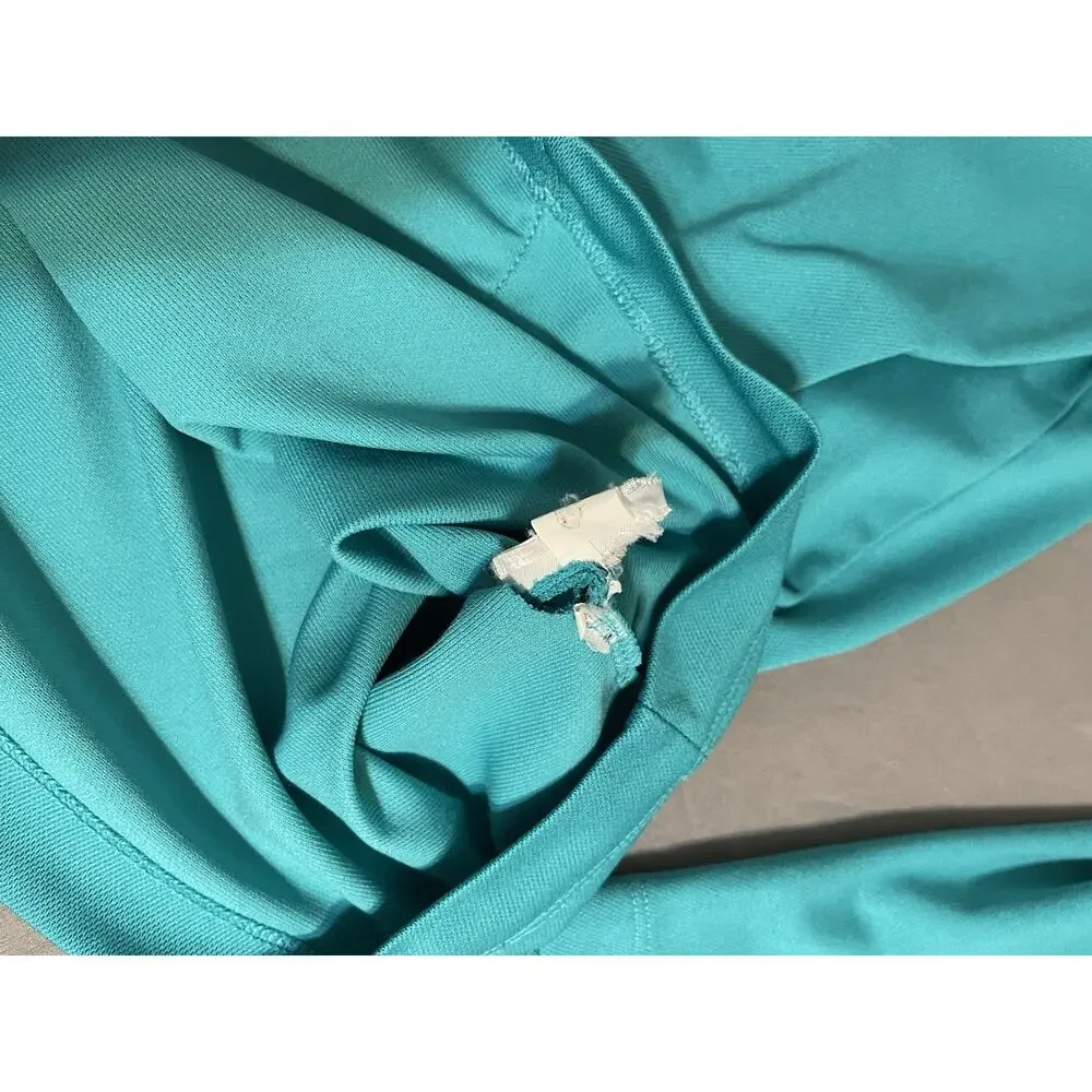 Nike NFL Miami Dolphins 2XL Teal Orange Pullover Hoodie Light Breathable